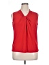 Calvin Klein Red Sleeveless Blouse Size XL - photo 1