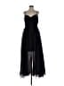 Eliza J 100% Polyester Black Cocktail Dress Size 8 - photo 1