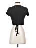Shein Black Short Sleeve Top Size S - photo 2