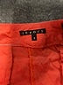 Theory Orange Shorts Size 2 - photo 3