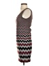 JACK 100% Polyester Chevron-herringbone Burgundy Cocktail Dress Size S - photo 5