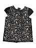 Milly Minis Black Short Sleeve Top Size 14 - photo 1