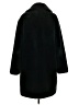 MNG 100% Polyester Black Coat Size S - photo 2
