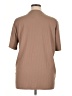 Perry Ellis Tan Short Sleeve Top Size XL - photo 2