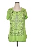 Madison & Berkeley Green Short Sleeve Blouse Size 1X - photo 1