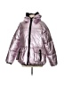 Lauren Vidal 100% Polyamide Metallic Silver Snow Jacket Size XS - photo 1