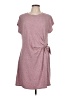 Unbranded Pink Casual Dress Size L (estimated) - photo 1