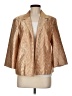 TanJay 100% Polyester Metallic Gold Blazer Size 8 - photo 1