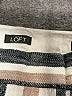 Ann Taylor LOFT 100% Cotton Stripes Gray Shorts Size 0 - photo 3
