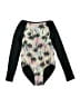 Art Class Tropical Black One Piece Swimsuit Size XS (toddler) - photo 1