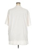 Unbranded Solid Ivory Short Sleeve T-Shirt Size 3X - photo 2
