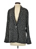 Foxcroft 100% Polyester Polka Dots Black Blazer Size 4 - photo 1