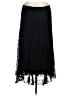 Soft Surroundings 100% Rayon Polka Dots Black Formal Skirt Size M - photo 1