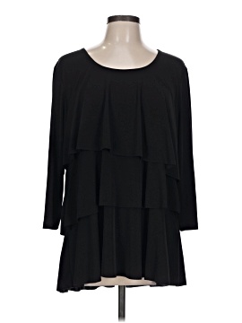 Susan Graver 3/4 Sleeve Top (view 1)