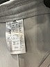 Adidas 100% Polyester Solid Silver Track Pants Size M - photo 7