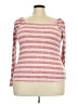 Lane Bryant Red 3/4 Sleeve Top Size 18 - 20 Plus - photo 1
