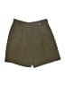 Eudon Choi Solid Green Khaki Shorts Size UK 6 / US 2 - photo 1