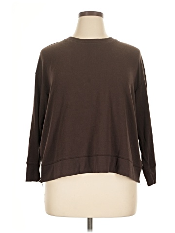 Workshop Republic Clothing 3/4 Sleeve Top (view 1)