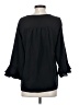 Lands' End Black 3/4 Sleeve Blouse Size 4 - photo 2