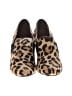 Donald J Pliner Animal Print Brown Tan Wedges Size 6 - photo 2