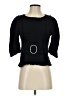 Zara TRF Black 3/4 Sleeve Top Size XS - photo 1