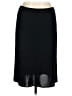 MING WANG 100% Acrylic Solid Black Formal Skirt Size M (petite) - photo 1