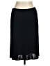 MING WANG 100% Acrylic Solid Black Formal Skirt Size M (petite) - photo 2