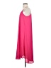 Three Eighty Two 100% Polyester Solid Pink Casual Dress Size S - photo 5