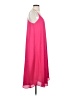 Three Eighty Two 100% Polyester Solid Pink Casual Dress Size S - photo 4
