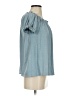 Max Studio Blue Short Sleeve Top Size XS - photo 4