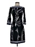 Ali Ro Print Black Cocktail Dress Size 0 - photo 1