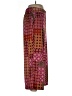 Drew 100% Polyester Paisley Burgundy Casual Pants Size L - photo 4