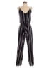 Monteau Stripes Black Jumpsuit Size S - photo 1