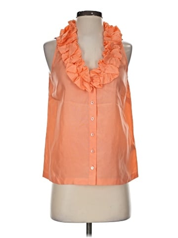 J.Crew Sleeveless Silk Top (view 1)