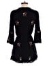 Grace 100% Rayon Floral Black Romper Size S - photo 2