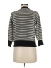 Adrianna Papell Stripes Black Pullover Sweater Size M - photo 2