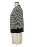 Adrianna Papell Stripes Black Pullover Sweater Size M - photo 5