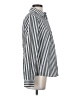 Lands' End 100% Cotton Stripes Silver Long Sleeve Blouse Size 4 - photo 4