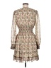 Max Studio 100% Polyester Paisley Ivory Casual Dress Size M (estimated) - photo 2