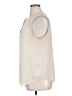 Ann Taylor Ivory Sleeveless Blouse Size XL - photo 5