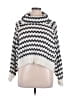 John & Jenn Chevron-herringbone White Pullover Sweater Size XL - photo 1