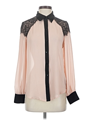 Iz Byer Long Sleeve Blouse (view 1)
