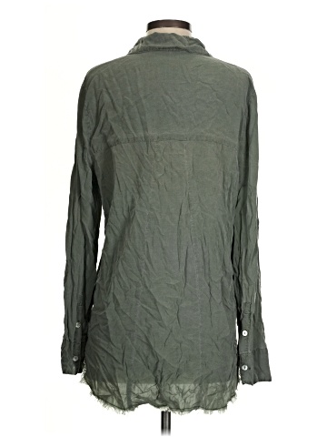 Just Living Long Sleeve Button-Down Shirt (view 2)