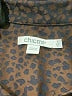 Chico's Animal Print Brown Long Sleeve Blouse Size Lg (2) - photo 7