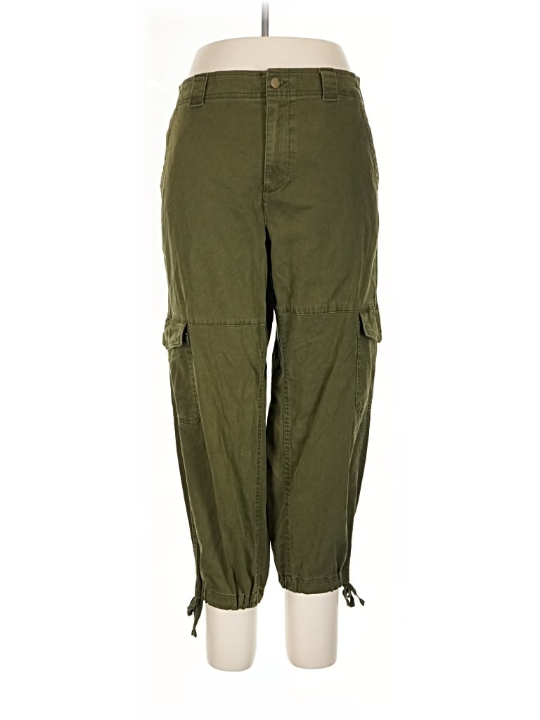 Pre-owned Old Navy Cargo Pants In Green