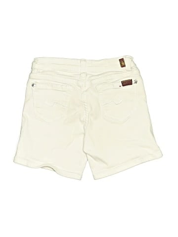 7 For All Mankind Khaki Shorts (view 2)