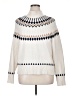 Nicole Miller Artelier Chevron-herringbone Ivory Pullover Sweater Size XL - photo 1