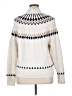 Nicole Miller Artelier Chevron-herringbone Ivory Pullover Sweater Size XL - photo 2