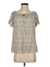 Max Studio 100% Rayon Green Short Sleeve Blouse Size XS - photo 1