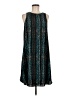 Apt. 9 Graphic Teal Cocktail Dress Size M - photo 1